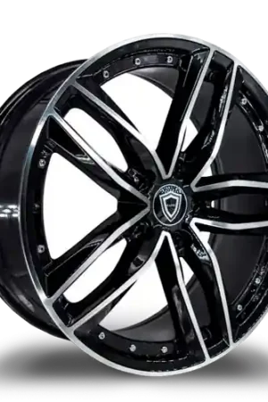 CAPRI LUXURY C5228 5x115 20x8.5+15 POLISH/BLACK Crafted