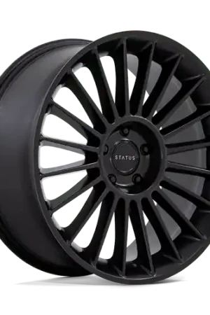Status VENTI 5X120 22X9.5 +30 MATTE BLACK Original
