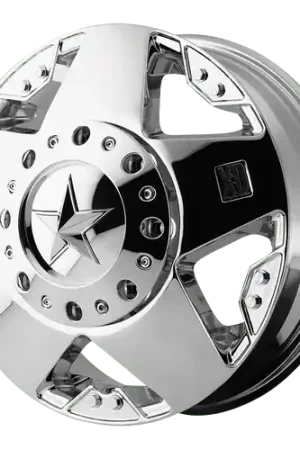 XD XD775 ROCKSTAR 8X165.1 16X6 +111 CHROME - FRONT Limited Time