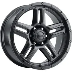 Ultra 258SB Prowler Truck 6x139.7 17x9 +18 Satin Black w/Satin Coat Warranty Included