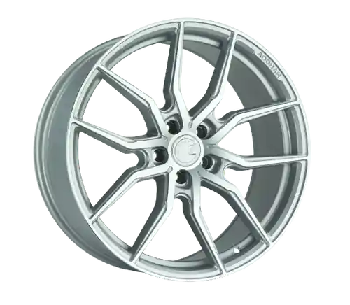 Aodhan AFF1 5x120 20x10.5+35 Gloss Silver Machined Face Trusted Brand