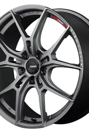 Gram Lights 57FXZ Overseas Model 5x114.3 18x9.5+38 Matte Graphite Handmade