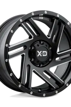 XD XD835 SWIPE 5X127 20X10 -18 SATIN BLACK MILLED Same Day Shipping
