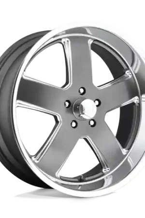 US Mag 1PC U118 HUSTLER 5X120.65 22X9 +1 MATTE GUN METAL Special Discount