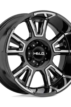 Helo HE914 5X127 20X9 +0 GLOSS BLACK MACHINED Grab Now