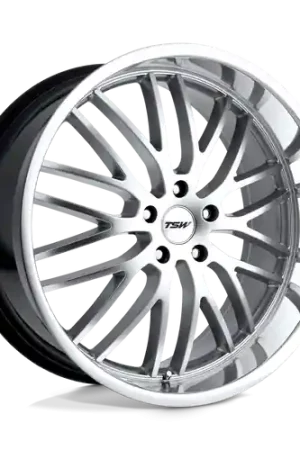 Warranty Included TSW SNETTERTON 5X112 19X8 +32 HYPER SILVER W/ MIRROR CUT LIP