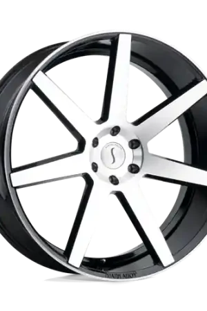 Time-Limited Status JOURNEY 5X115 24X10 +15 GLOSS BLACK W/ MACHINED FACE