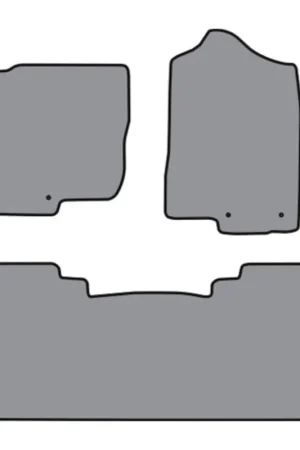 Floor Mats for 2017-18 Nissan Titan Crew Cab Molded Cutpile Frts & Rr 3Pc Deal