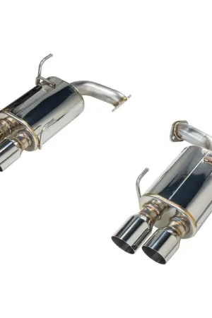 Grab Now Remark Axleback Exhaust (Muffler Version) - Stainless Single Wall Tips - 2015-2021 Subaru WRX / STI (VA)