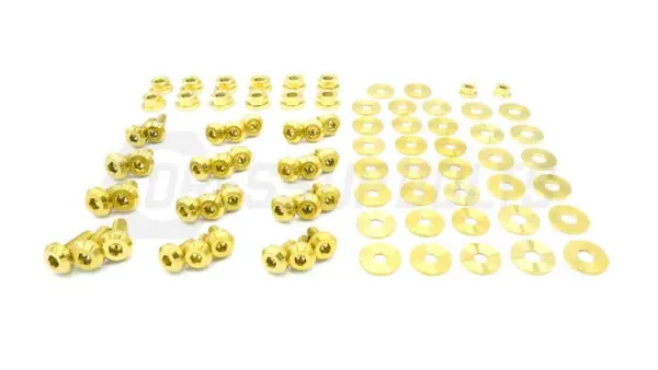 Dress Up Bolts Stage 2 Titanium Hardware Engine Bay Kit (Gold) - 2013-2016 Scion FR-S / 2013-2020 Subaru BRZ / 2017-2020 Toyota 86 Hot Deal