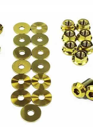 Place Order Dress Up Bolts Titanium Hardware Engine Bay Kit (Gold) - 2008-2014 Subaru WRX / STI