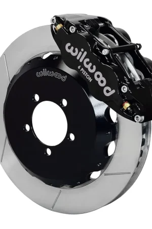 Wilwood FNSL6R Front Brake Kit 13.06in Slotted Black - 2002-2014 Subaru WRX / 2004-2021 Subaru STI Place Order