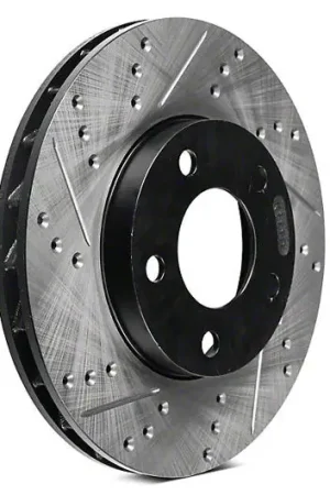 Stoptech Slotted/Drilled Rotor - Front Left - 2015-2021 Subaru WRX Hot Picks