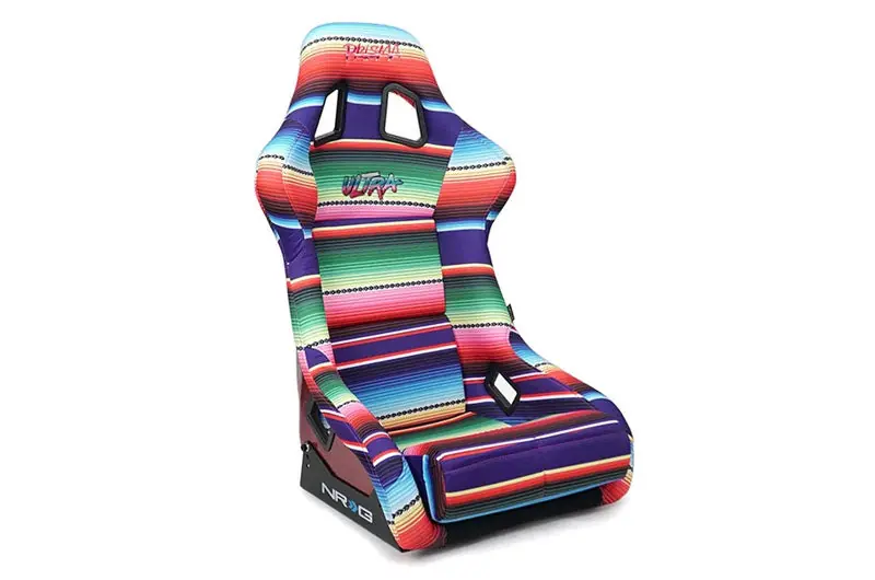 NRG Innovations FRP PRISMA MexiCali Edition Bucket Seat (Large) - Universal Warranty Included