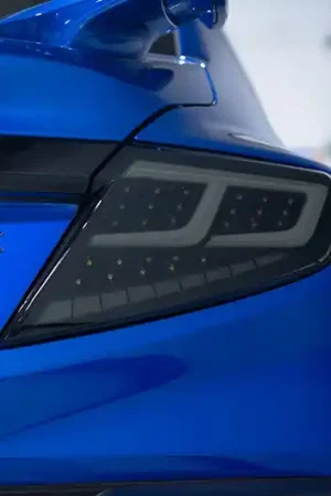 Instant Buy OLM Spec-AR LED Taillights (Smoke Lens / Black Base / White Bar) - 2022-2024 Subaru WRX