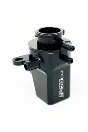 Torque Solution Coolant Expansion Tank: Subaru WRX 02-07 / STI 04-22 / Forester XT 04-08 - Black Place Order