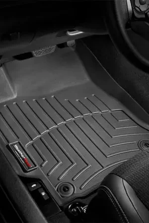 Grab Now WeatherTech 08+ Mitsubishi Lancer Front FloorLiner - Black