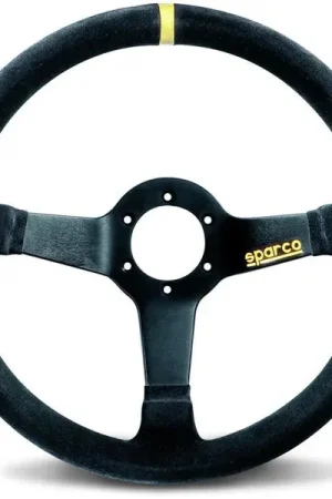 Sparco Steering Wheel 345 Suede Black Hassle-Free Returns