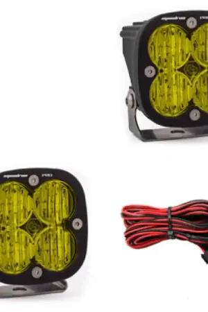 Baja Designs Squadron Pro Series Wide Cornering Pattern LED Light Pods - Amber Hot Deal