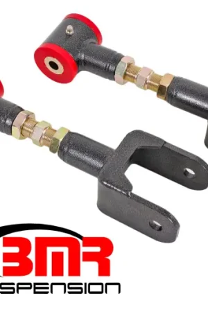 Hot Picks BMR 79-04 Fox Mustang Upper Control Arms On-Car Adj. (Polyurethane) - Black Hammertone