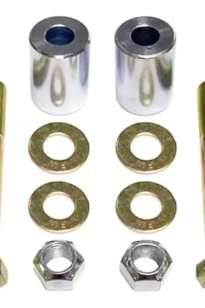 RockJock JK Shock Mount Relocation Kit Rear Lower w/ Hardware Pair Fast Shipping