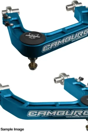 Budget Camburg 21-24 Ford F-150 (Ex. Raptor) KINETIK Series Billet Upper Control Arms - Blue