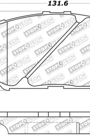 Big Sale StopTech Street Touring 06 Lexus GS / 09-10 IS Front Brake Pads