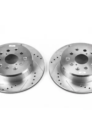 Best Seller Power Stop 93-97 Lexus GS300 Rear Evolution Drilled & Slotted Rotors - Pair