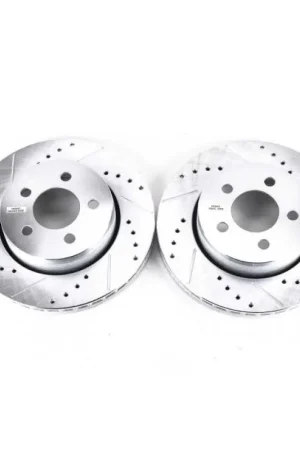 Buy Online Power Stop 07-11 Dodge Nitro Front Evolution Drilled & Slotted Rotors - Pair