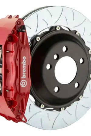 Brembo 23+ GR Corolla Front GT BBK 4 Piston Cast 355x32 2pc Rotor Slotted Type-3-Red Price Cut