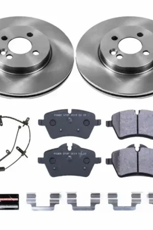 Power Stop 07-08 Mini Cooper Front Track Day SPEC Brake Kit Limited Time