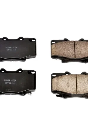 Power Stop 96-97 Lexus LX450 Front Z16 Evolution Ceramic Brake Pads Premium