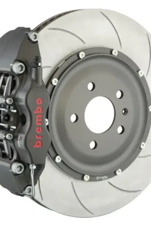 Brembo 15-23 Mustang PISTA Front Race BBK 4 Piston Billet 2pc380x34x6 5a 2pc Rotor T5-Clear HA Time-Limited