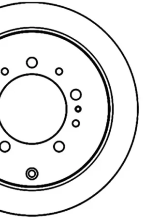 Reduced Price StopTech 08-11 Lexus LX570 Slotted & Drilled Rear Right Rotor