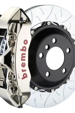 Brembo 90-96 300ZX Front GTR BBK 6 Piston Billet355x32 2pc Rotor Slotted Type-3- Nickel Plated Factory Price