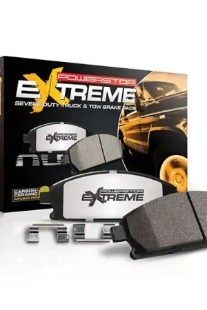 Power Stop 18-23 Ford F-53 Motorhome Chassis Front Z36 Truck & Tow Brake Pad w/Hardware Instant Buy