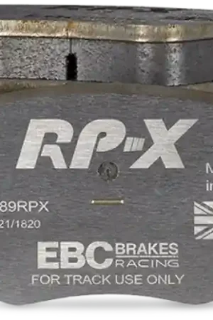 Grab Now EBC Racing 14-16 Chevrolet Corvette Stingray 6.2L (C7) RP-X Rear Brake Pads