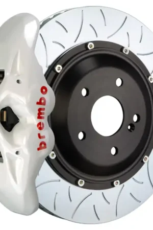 Brembo 14+ Ghibli S/Ghibli S-Q4 Rear GT BBK 4 Piston Cast 380x28 2pc Rotor Slotted Type3- White Holiday Sale