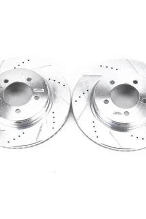Power Stop 02-05 Ford Explorer Front Evolution Drilled & Slotted Rotors - Pair Place Order