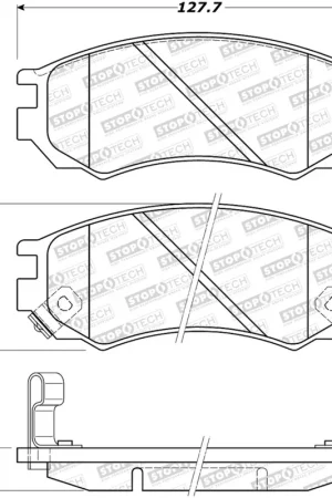 StopTech Street Brake Pads - Front Best Choice