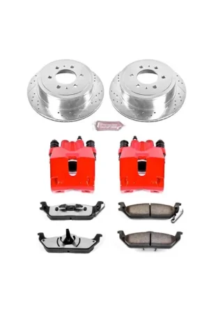 Fast Shipping Power Stop 04-11 Ford F-150 Rear Z36 Truck & Tow Brake Kit w/Calipers
