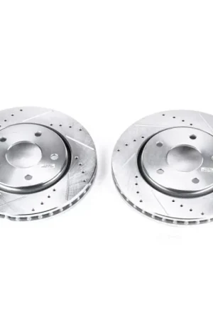 Power Stop 08-16 Chrysler Town & Country Front Evolution Drilled & Slotted Rotors - Pair Order Now