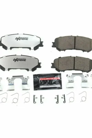 Power Stop 17-19 Nissan Titan Rear Z36 Truck & Tow Brake Pads w/Hardware Authentic