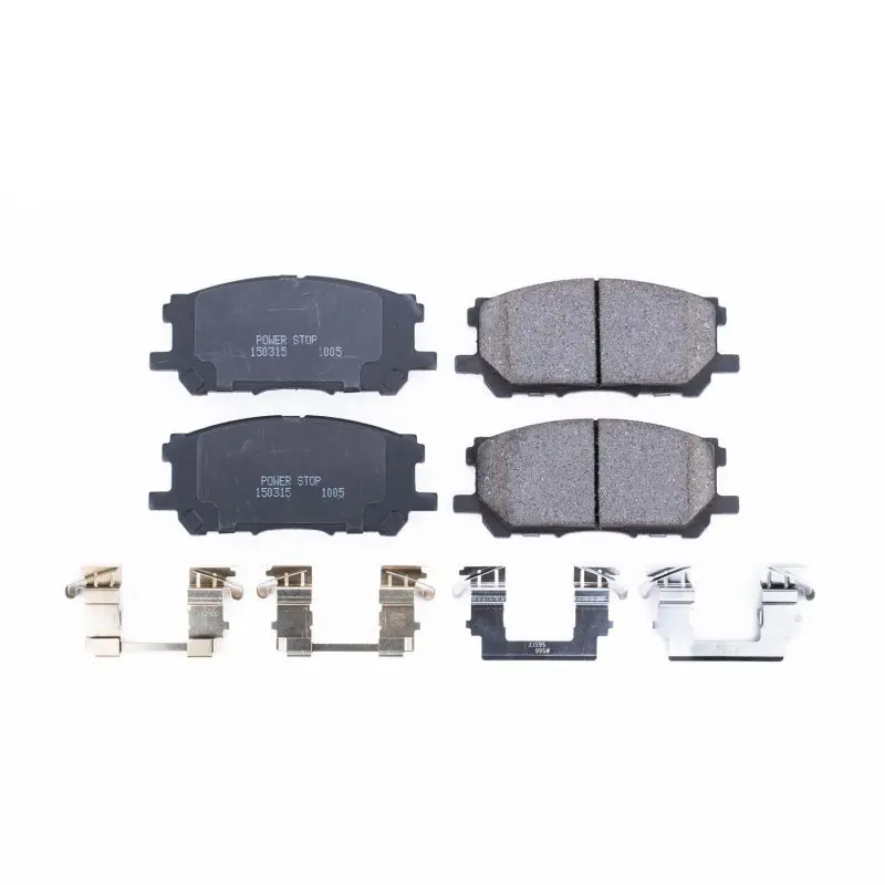 Next Day Delivery Power Stop 04-06 Lexus RX330 Front Z17 Evolution Ceramic Brake Pads w/Hardware