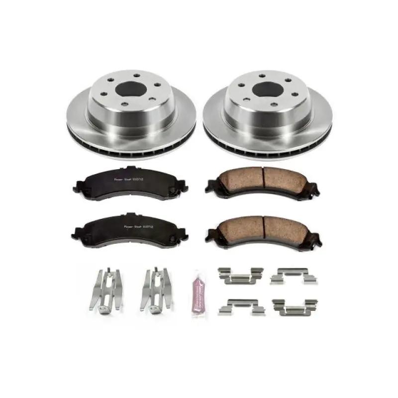 Power Stop 02-06 Cadillac Escalade Rear Autospecialty Brake Kit Fast Shipping