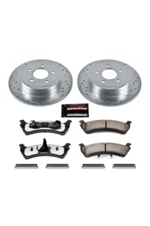 Power Stop 2003 Ford Explorer Sport Rear Z36 Truck & Tow Brake Kit Best Choice