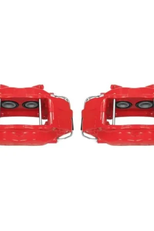 Exclusive Power Stop 07-14 Ford Mustang Front Red Calipers w/o Brackets - Pair