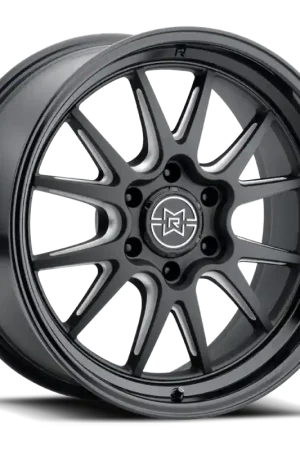 Method Raised MR802 20x9 / 6x5.5 BP / 12mm Offset / 106.25mm Bore - Double Black Milled Wheel Same Day Shipping