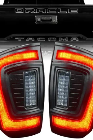 Oracle Lighting 2016-2023 Gen 3 Toyota Tacoma Flush Style LED Tail Lights Time-Limited