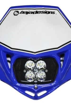 High Quality Motorcycle Headlight LED Race Light Blue Squadron Pro Baja Designs